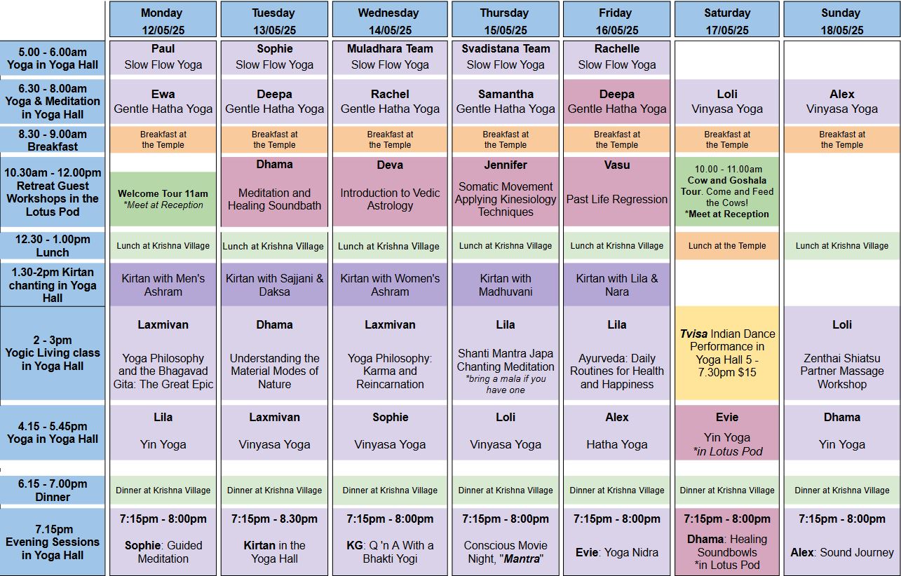 sched 12th of May sched 12th of May