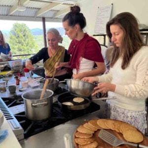 Radha cooking
